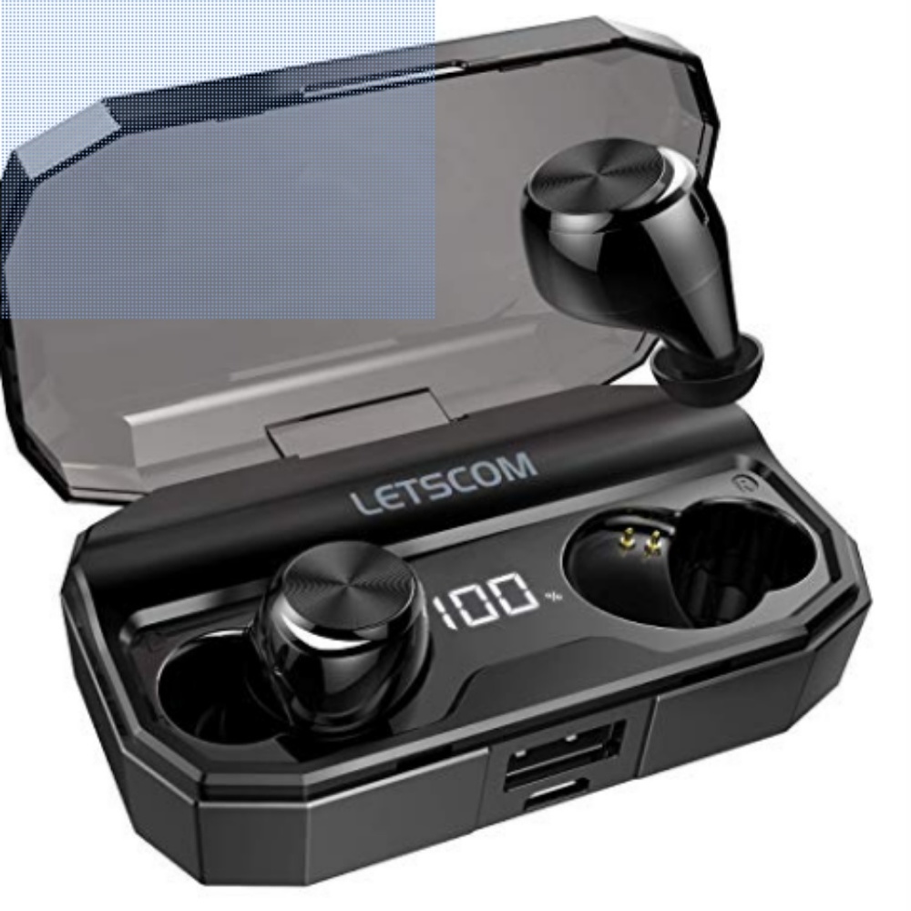 Letscom Wireless Earbuds, Bluetooth 5.0 Headphones
